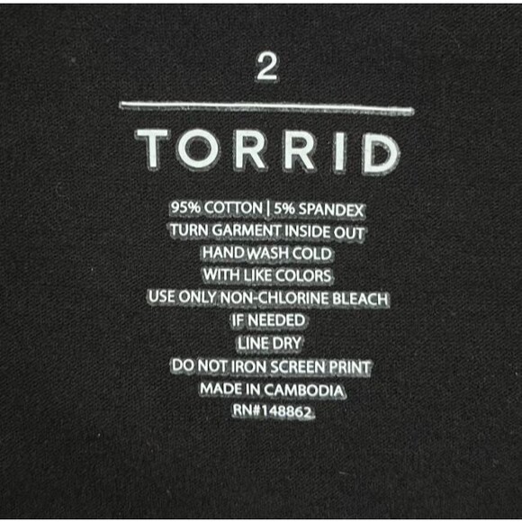 Torrid Legging Gold Metallic Women's Plus Size 2X Stretch Pants - Picture 5 of 9